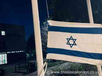 Havering Council raises Israeli flag above Town Hall