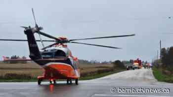 Crash victim airlifted to Toronto trauma centre