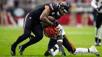 Sources: Cards RB Conner out multiple weeks