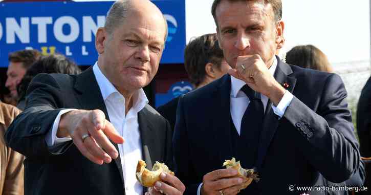 Die Freundschafts-Show von Scholz und Macron