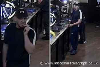 Man wanted over serious assault at Blackpool pub