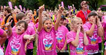More than 90 faces as hundreds of Hull schoolchildren take part in GO Run for Fun