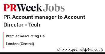 Premier Resourcing UK: PR Account manager to Account Director - Tech