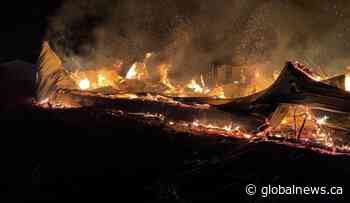 RCMP investigating church fire on Manitoba First Nation