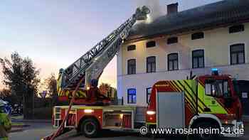 Gaststätte in Tuntenhausener Ortsteil Beyharting steht in Vollbrand