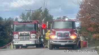 Emergency crews attend house fire in Essa Township