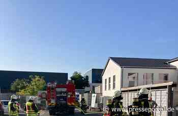 FW-EN: Rauchentwicklung aus dem Keller eines Gewerbebetriebs