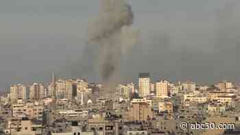 Israel pounds Gaza, threatening punishing retaliation for attack; Biden addresses conflict LIVE