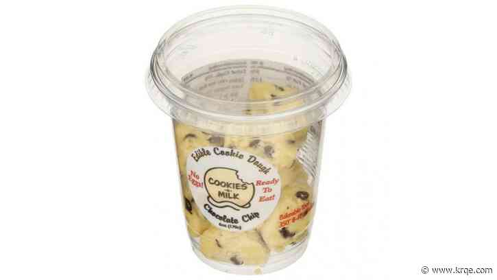 Edible cookie dough recalled in 9 states over allergy risk