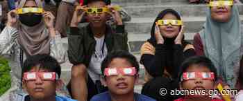 'Ring of fire' solar eclipse will slice across Americas on Saturday with millions along path