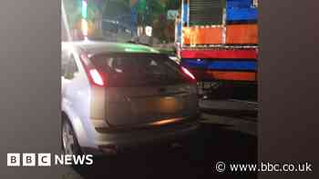 Woman badly hurt after car drives into Wigan funfair