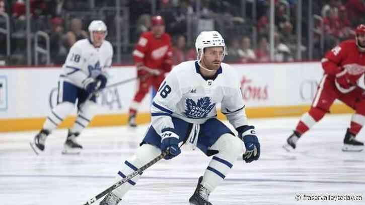 Toronto Maple Leafs sign forward Noah Gregor to one-year contract