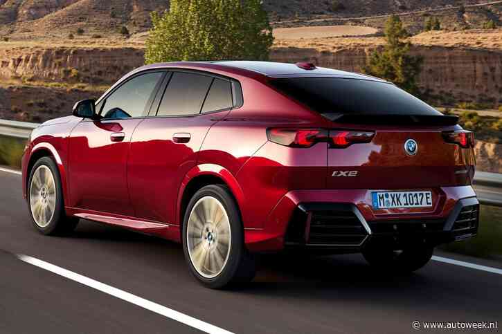 Nieuwe BMW X2: ook als elektrische iX2 met 450 kilometer bereik