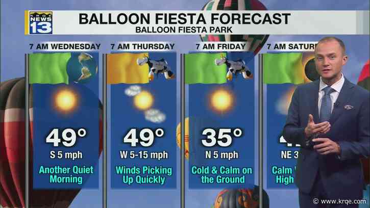 Winds begin picking up Wednesday
