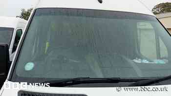 Trowbridge minibuses for special needs children vandalised