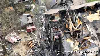 At least 20 structures damaged in Woodstock explosion, fire