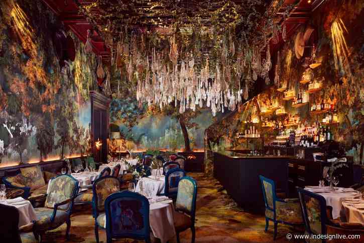 Instagram this! A fairy-tale forest gilded in glass by Lasvit