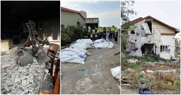 Cosa hanno trovato i soccorritori nei kibbutz assaltati da Hamas: “A Kfar Aza 200 morti, anche bambini. Massacro sistematico”