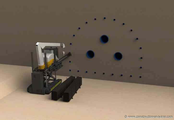 AmcoGiffen to pioneer robot-constructed tunnels in rail sector