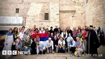 Bombs heard as church group shelters inside Israel hotel