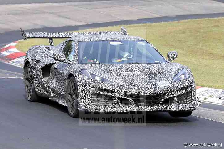 Chevrolet Corvette ZR1 toont twee verschillende vleugels in Europa