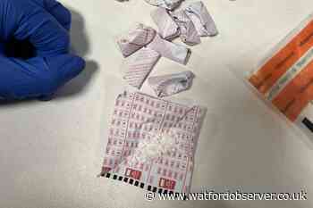 £1,000 worth of drugs found suspect's boxers in Oxhey