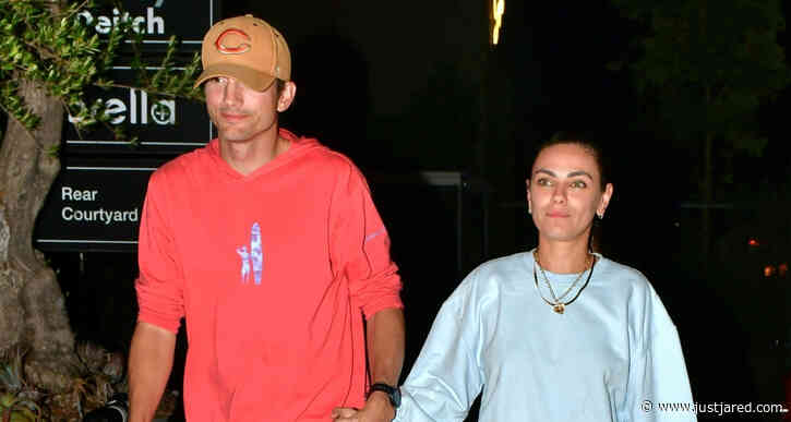 Ashton Kutcher & Mila Kunis Hold Hands on Rare Date Night in L.A.