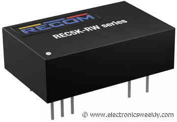 DIP24 isolated dc-dc delivers 5V 1A