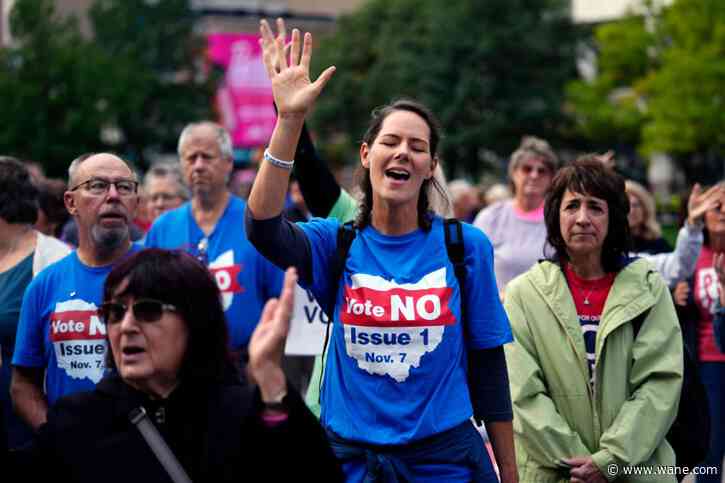 Abortion rights and marijuana questions expected to drive Ohioans to polls as early voting begins