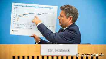 Wirtschaftsminister Robert Habeck senkt Konjunkturprognose