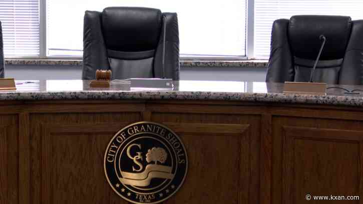 Granite Shoals Mayor, councilmember resign