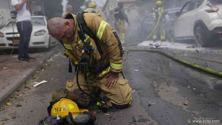 Israeli strikes demolish entire neighborhoods as Gaza power plant runs out of fuel