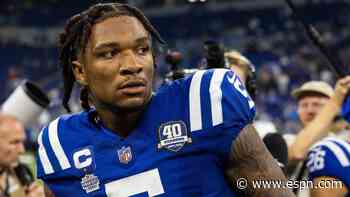 Source: Colts QB Richardson to miss 4-8 weeks