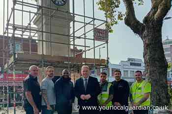 Thornton Heath clocktower reopens following restoration works