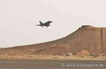 Die Luftwaffe beteiligt sich mit Eurofightern an der Übung Desert Air 2023 in Jordanien