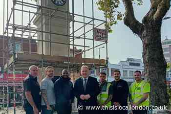 Thornton Heath clocktower reopens following restoration works