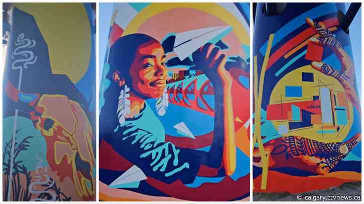 Murals celebrating northeast Calgary's past, present and future now on display