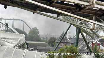 Feuer im Heide-Park Soltau: 4500 Besucher mussten Park verlassen