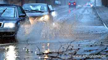 Warnung vor Starkregen in Schleswig-Holstein am 11.10.2023