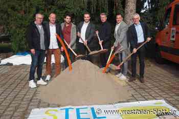 Rahden: Erste Glasfaser-Anschlüsse sind verlegt