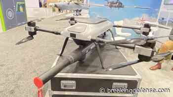 Greek startup marries quadcopter and rocket launcher at AUSA