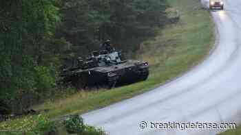 Sweden signs BAE contract to replenish combat vehicles donated to Ukraine