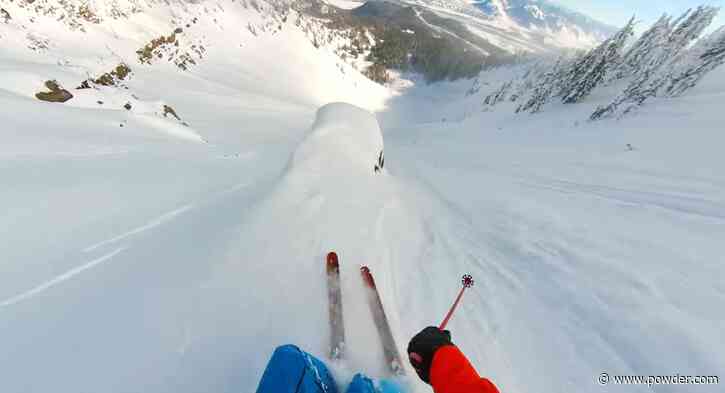 Pro Skier Releases Season Edit Filmed During Record Snow Year In Jackson Hole, WY