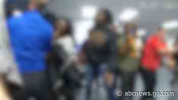 11 high school students arrested over huge brawl in middle of school day