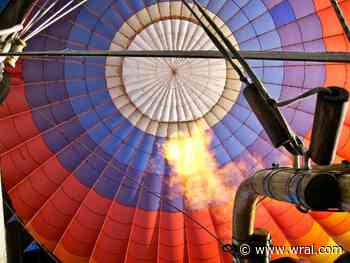 Gordon Bennett race balloons fly over southeastern North Carolina