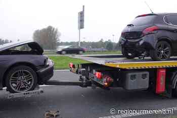 Kopstaartbotsing op N244 bij Middenbeemster