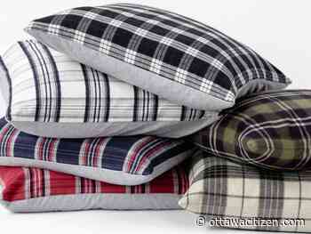 Around the house: Check it out — new plaids for the home