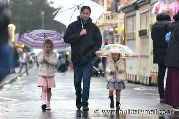 58 faces during a wet Wednesday at Hull Fair 2023