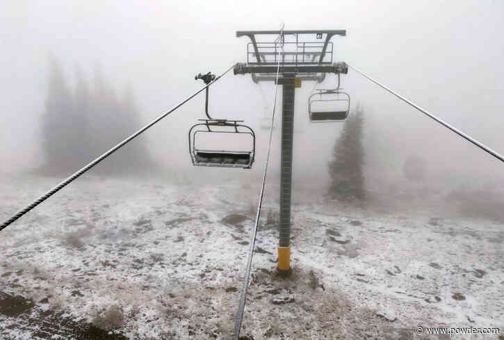 Idaho Ski Area Reporting "First Summit Snowfall" Of The Season