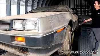 Talk about a time machine: 977-mile DeLorean found in Wisconsin barn